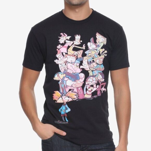 NICKELODEON Hey Arnold Boxlunch Exclusive Tee - Picture 1 of 5